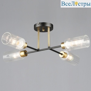 Потолочный светильник Reluce 06117-0.3-04 BK+COP