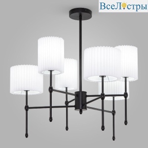 Люстра на штанге Eurosvet Notturno 60162/6 черный Smart a065662