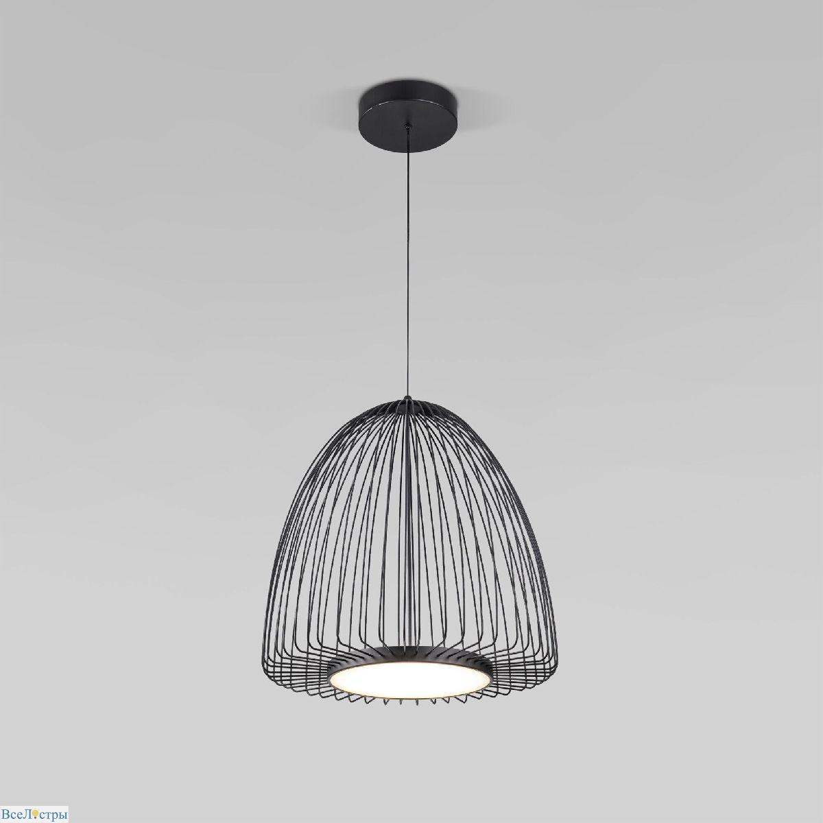 подвесной светильник eurosvet comodita 40010/1 led черный a069296