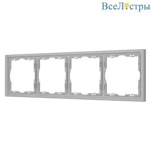 Рамка пластиковая Arlight FRM-NOBE-SFPL-4-IS 059461