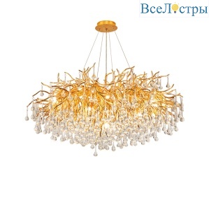 Подвесная люстра ImperiumLoft Droplet Chandelier Circle 213701-22