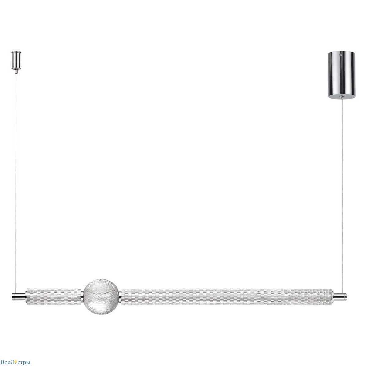 подвесной светильник odeon light crystal 5007/28l
