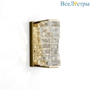 Настенный светильник DeLight Collection Glissando 6005W/S gold/clear