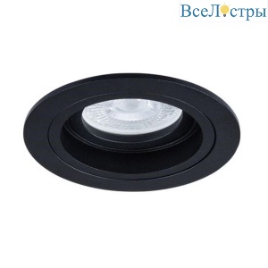 Встраиваемый светильник Arte Lamp Tarf A2177PL-1BK