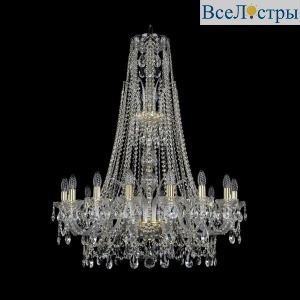 Подвесная люстра Bohemia Ivele 1411/16/300/XL-108 G