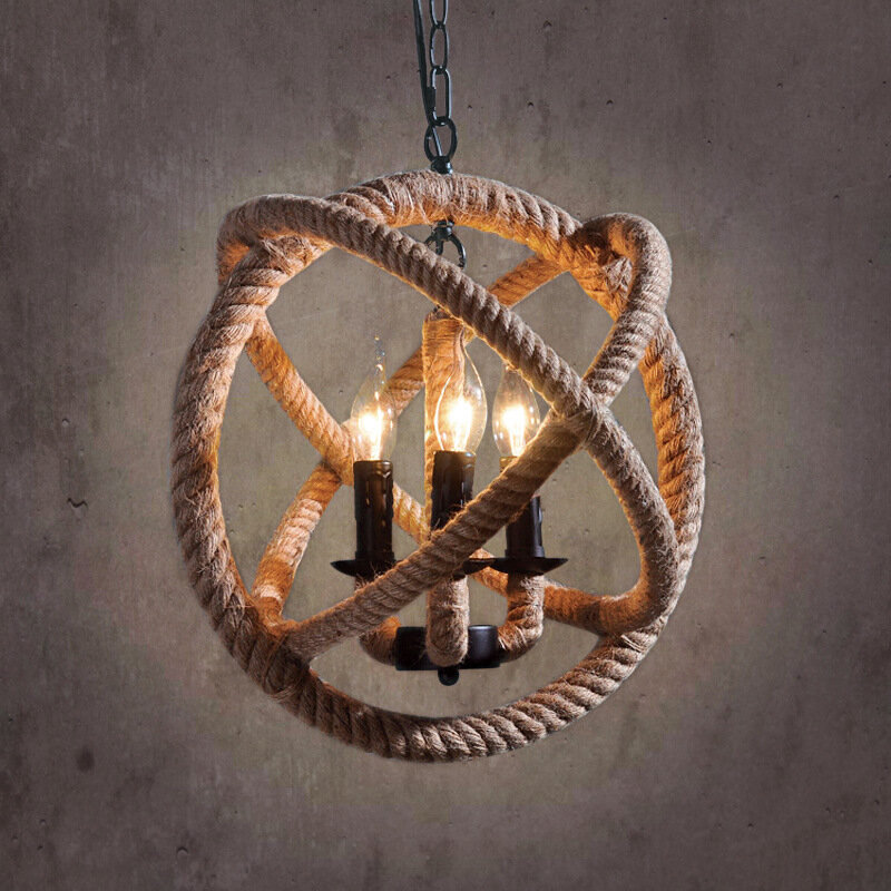 подвесная люстра loft it rope loft1194-3