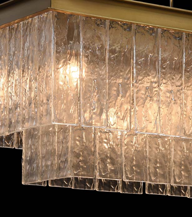 подвесная люстра delight collection glace kg0998p-8l brass