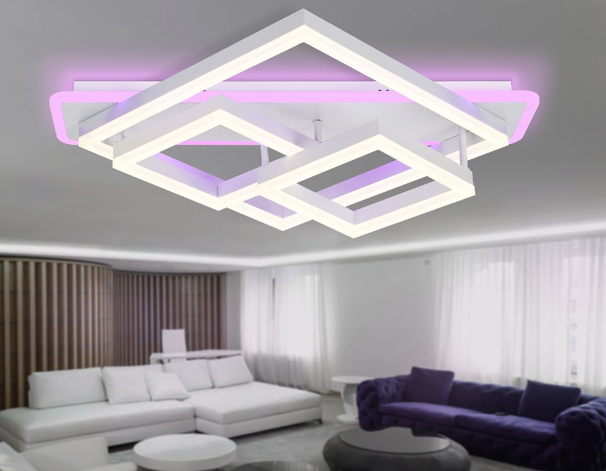 потолочная люстра ambrella light acrylica disk fa8531