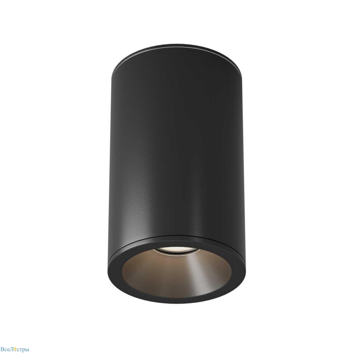 потолочный светильник maytoni technical zoom c029cl-01-s-b