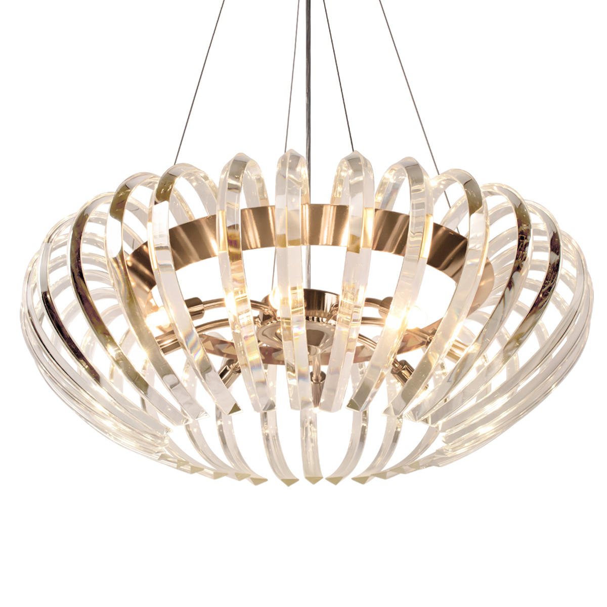 подвесная люстра loft it dakota 10300/600 french gold