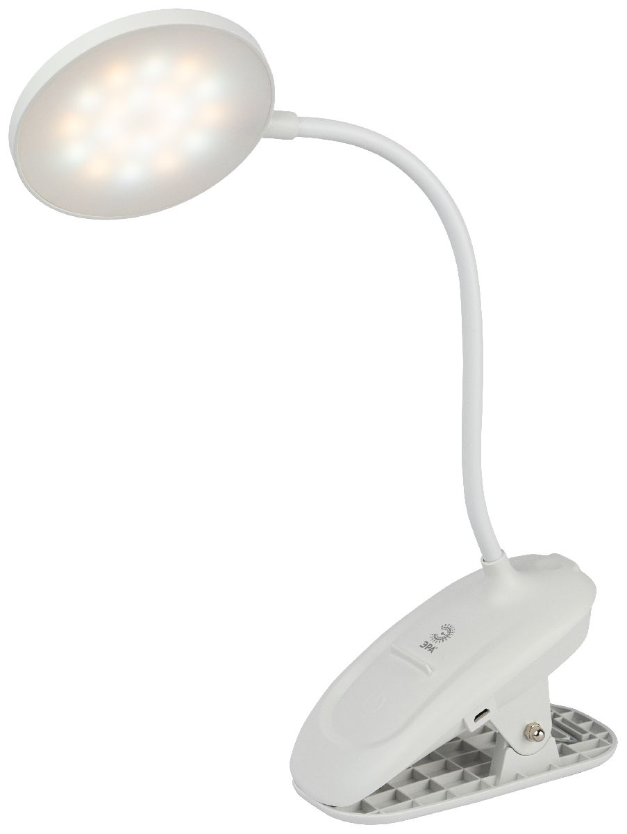 настольная лампа эра nled-513-6w-w б0057209