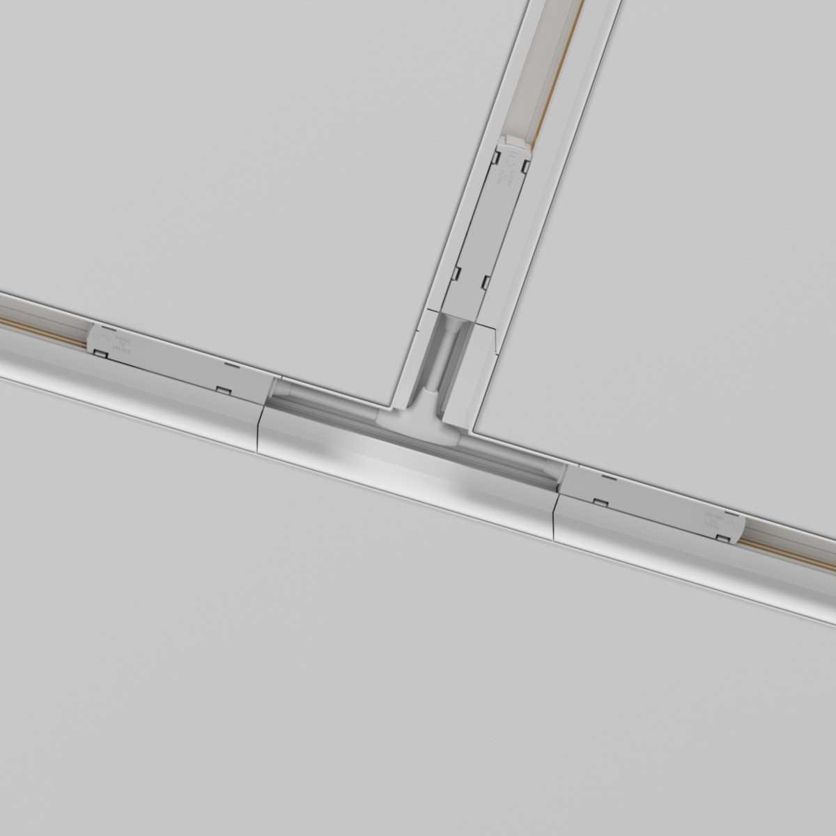 коннектор питания t-образный  maytoni technical gravity tra004cwt-22w