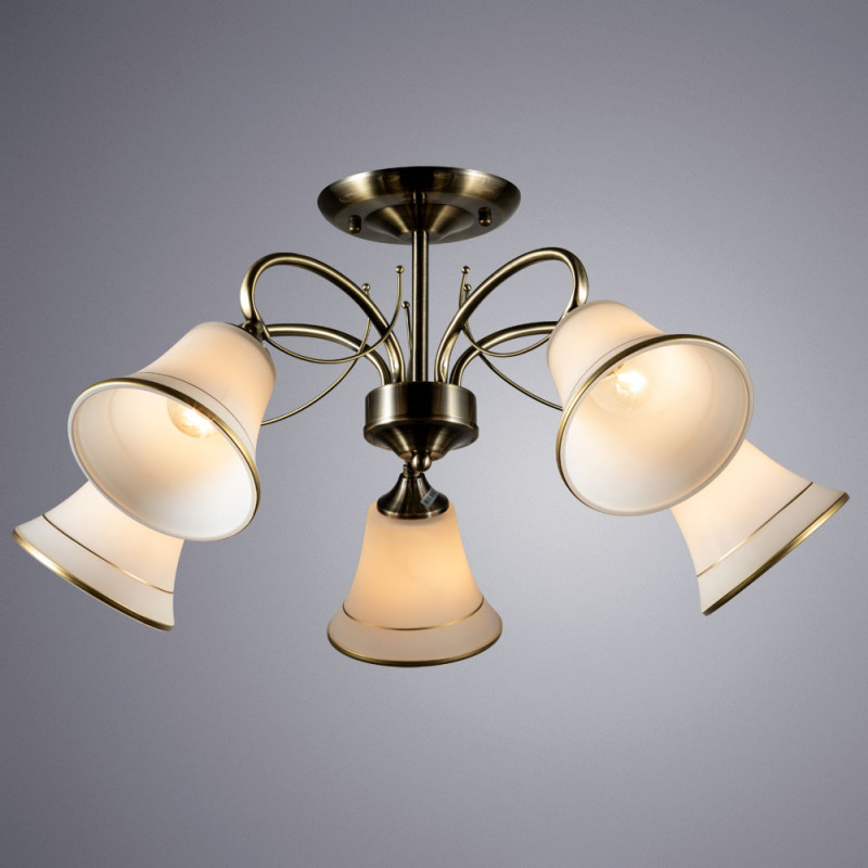 люстра на штанге arte lamp a2709pl-5ab