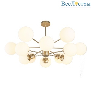 Люстра на штанге Escada Ethereal 2110/12P Gold