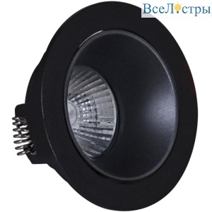 Встраиваемый светильник Reluce 16085-9.0-001PT MR16 BK+DARK GR