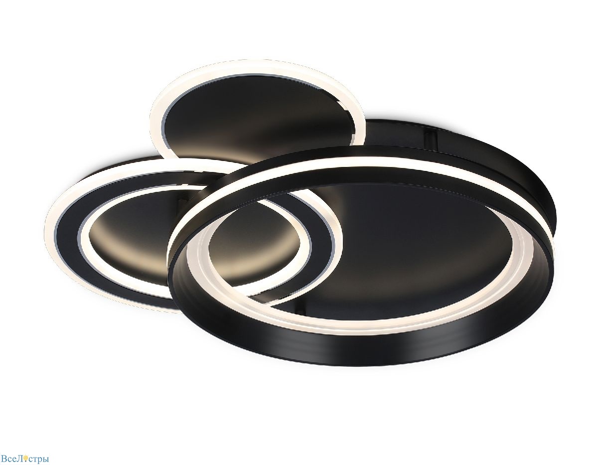 потолочная люстра ambrella light acrylica disk fa8515