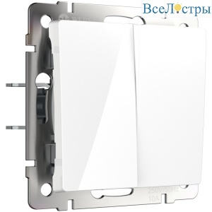 Перекрестный переключатель двухклавишный Werkel 4690389182105 W1123001 a058432