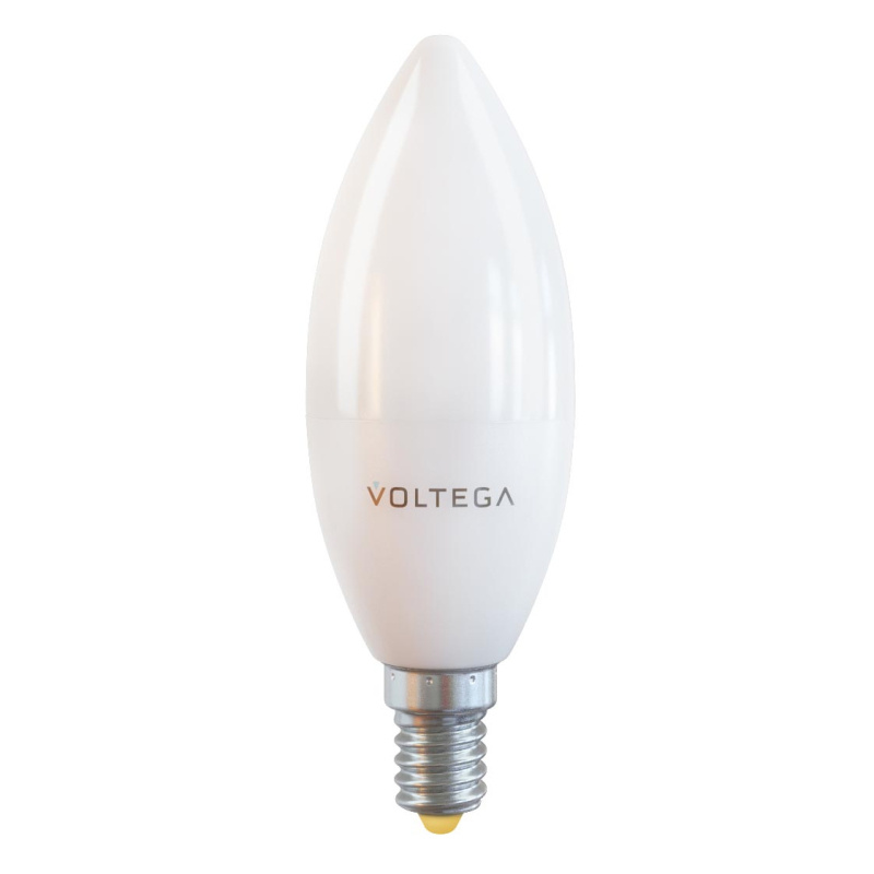 лампа светодиодная voltega e14 10w 2800к матовая vg2-c37e14warm10w 7064