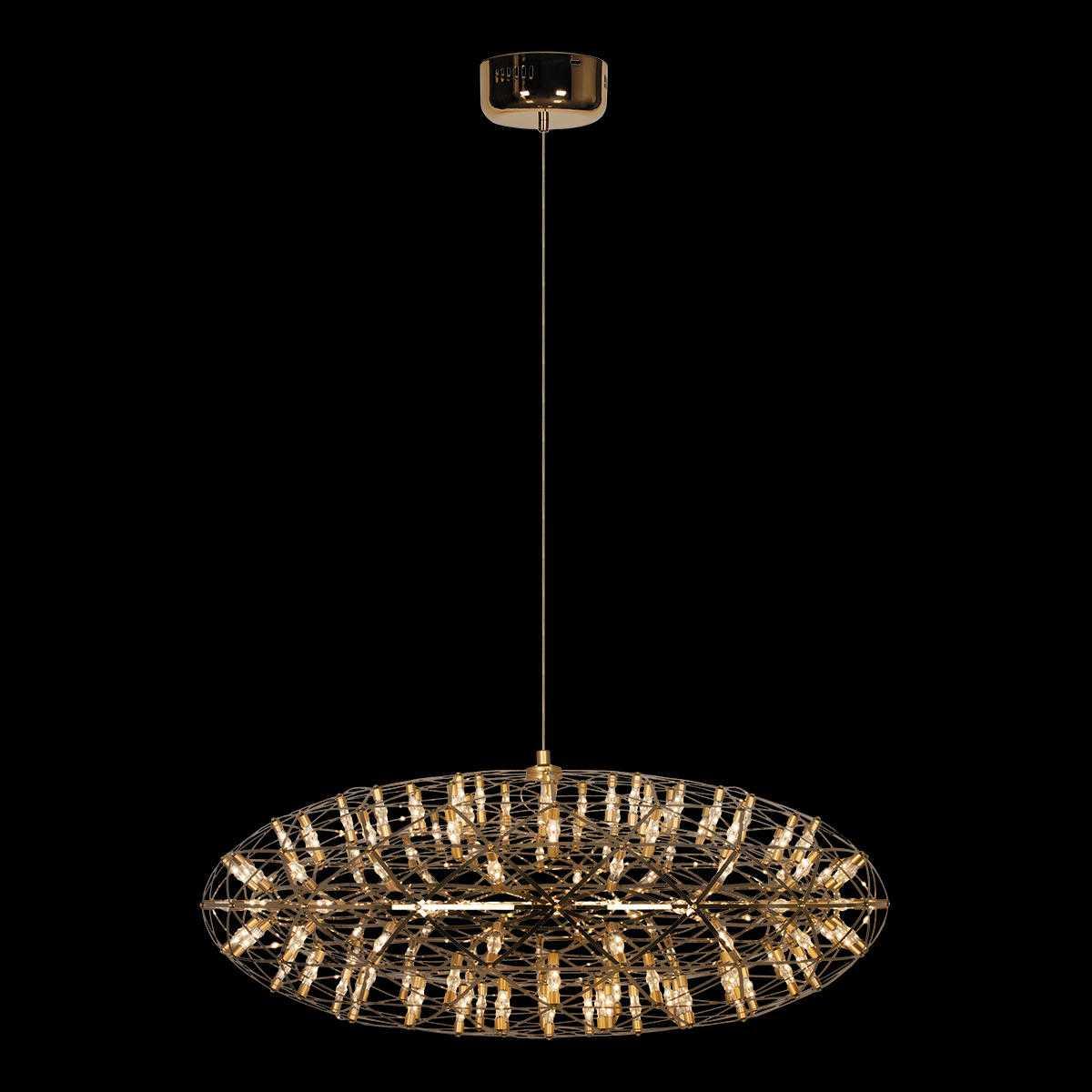 подвесной светодиодный светильник loft it raimond 9027-75 gold