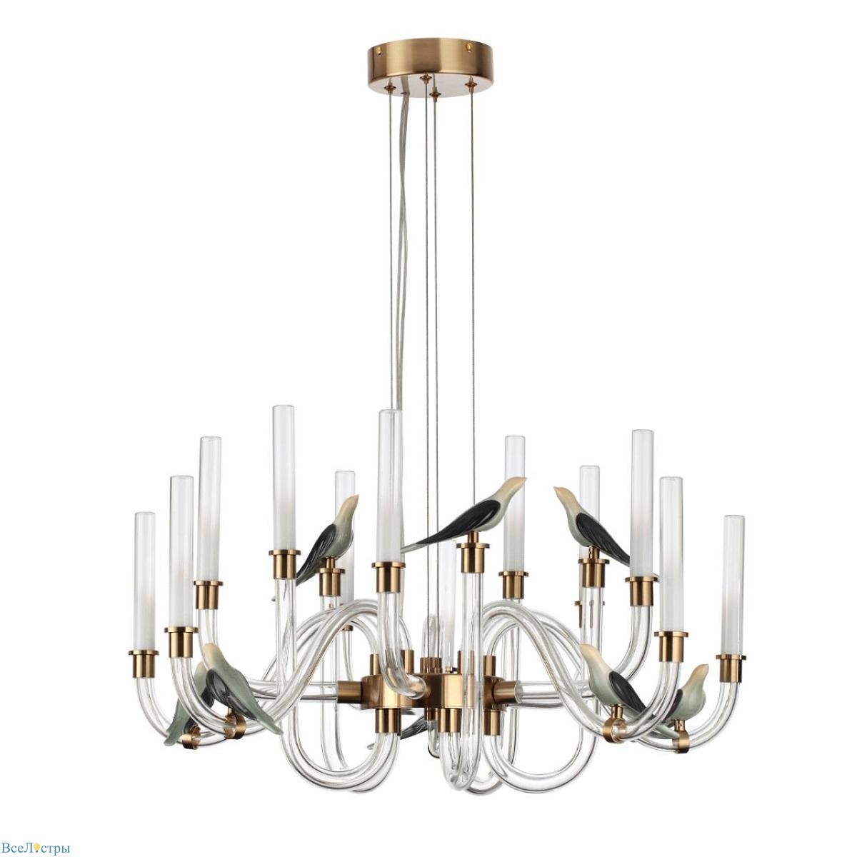 подвесная светодиодная люстра odeon light l-vision lark 5431/30l