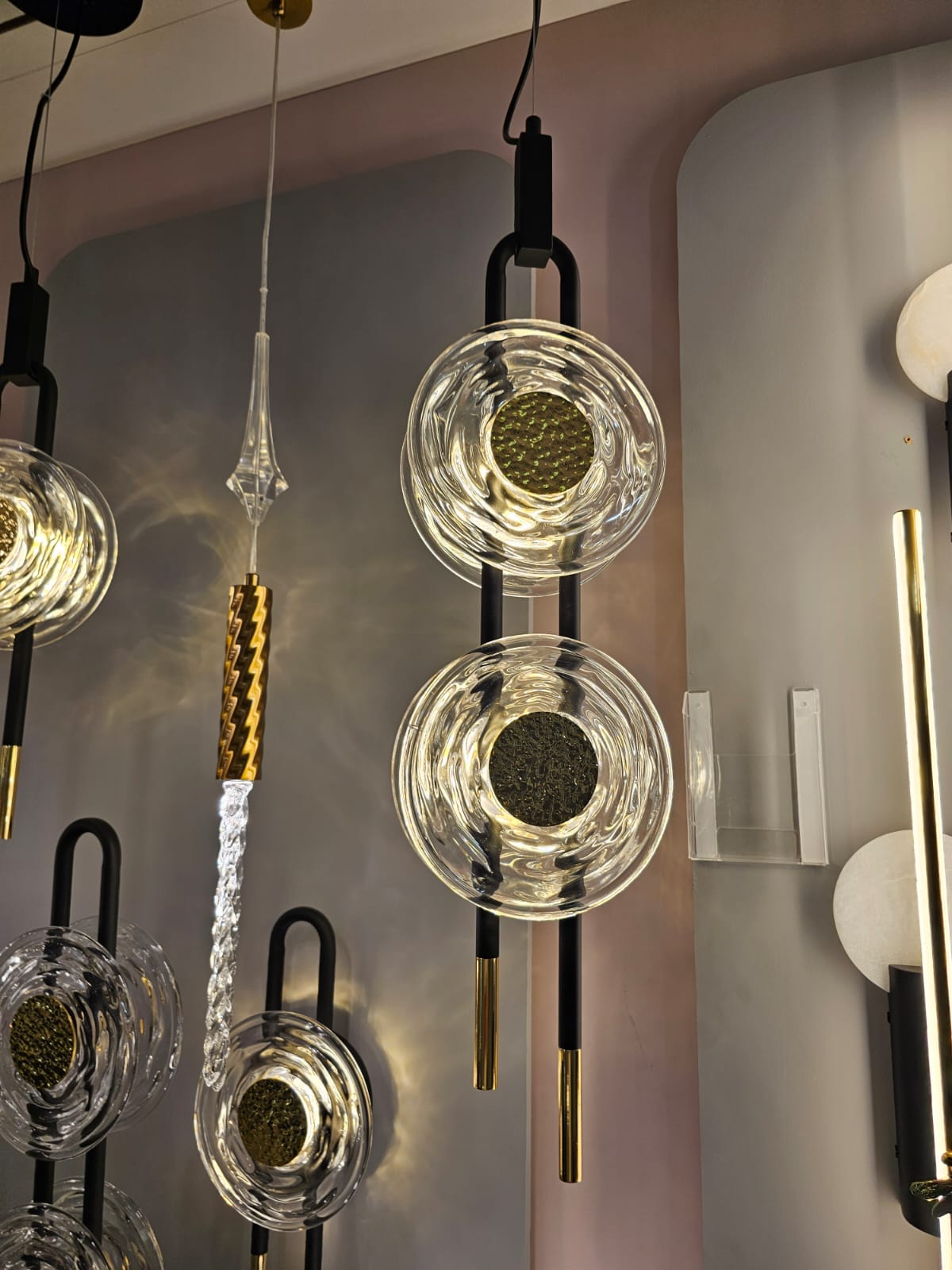 подвесной светодиодный светильник odeon light exclusive modern magnet 5407/23l