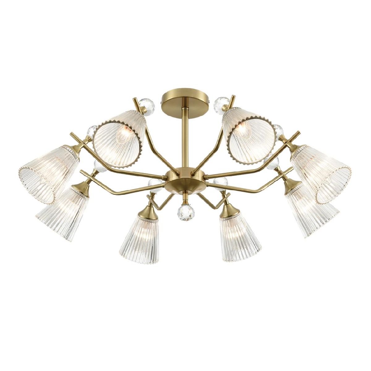 люстра на штанге lumion aurica 8046/8c