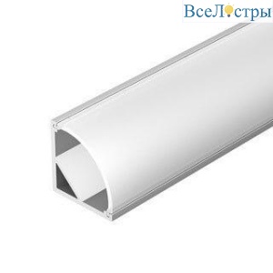 Профиль с экраном Arlight ARH-KANT-H16-2000 ANOD+OPAL 036770