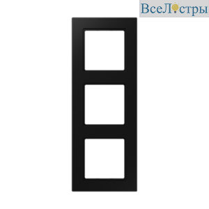 Рамка трехместная Jung A5583BFSWM