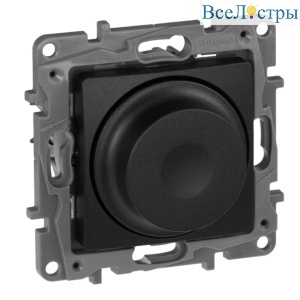 Диммер поворотный Legrand Etika без нейтрали 300W антрацит 672619