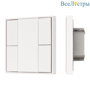 Кнопочная панель Arlight KNX-301-22-4-SH-IN White BUS, Frame 037722