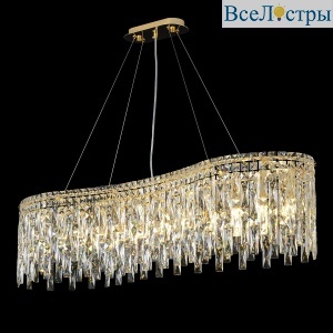 Подвесная люстра Crystal Lux ABRIL SP12 L1200 GOLD