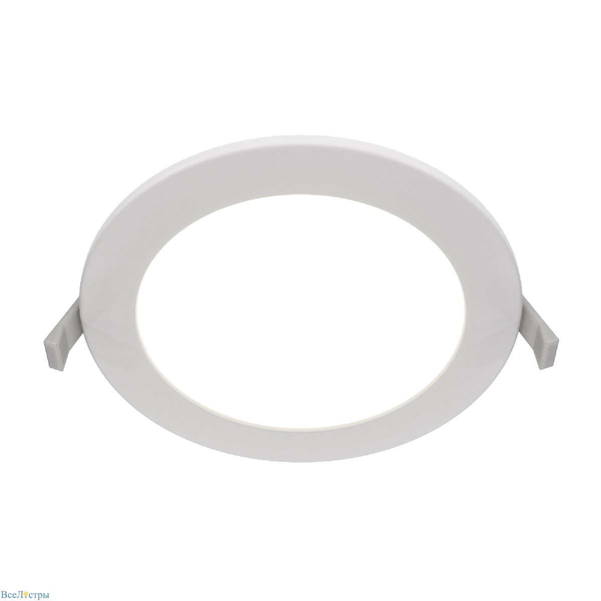 встраиваемый светодиодный светильник maytoni stockton dl016-6-l12w