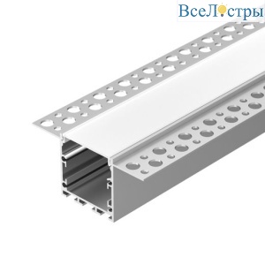 Профиль для гкл Arlight LINIA32-FANTOM-3000 ANOD (Алюминий) 056262