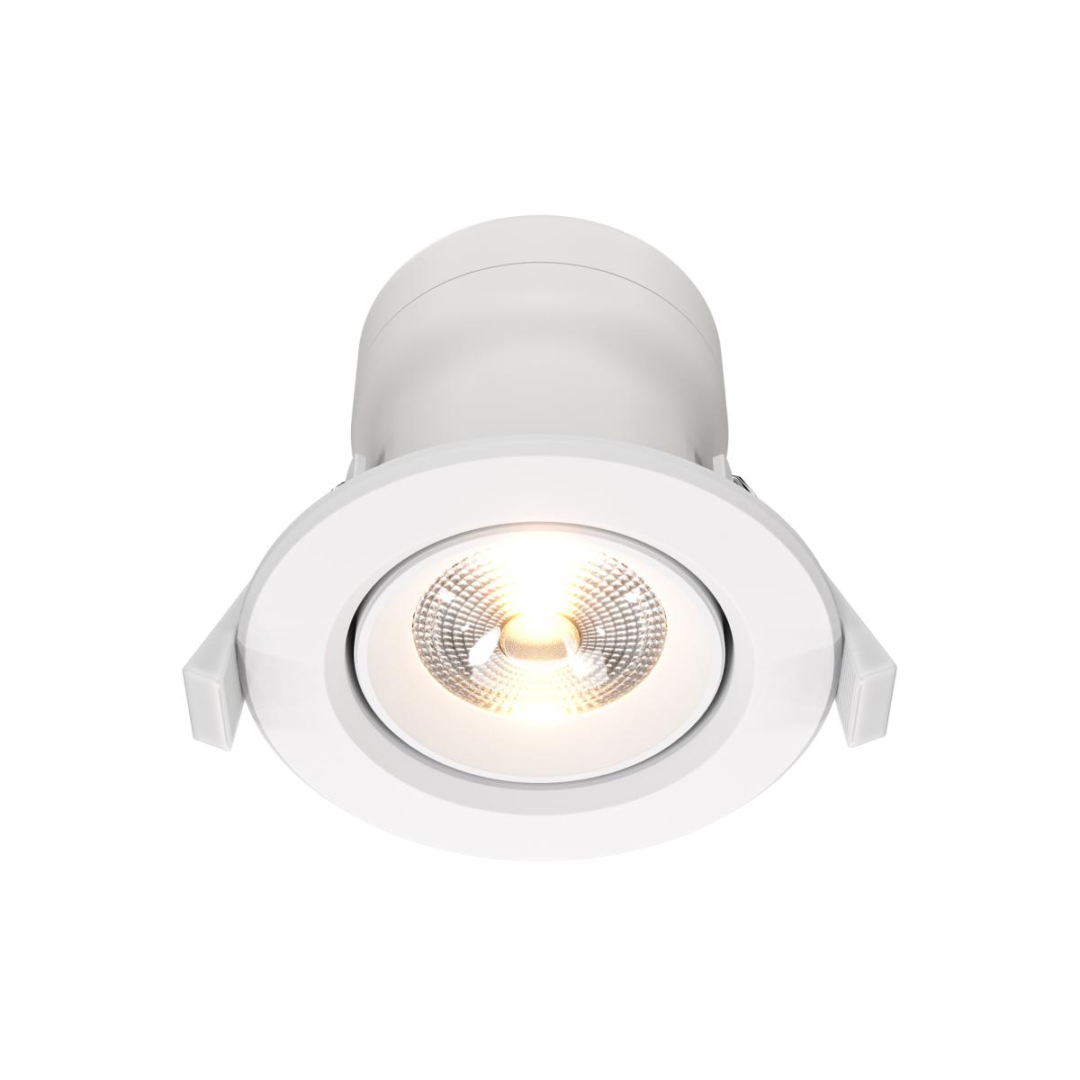 встраиваемый светодиодный светильник maytoni phill dl014-6-l9w