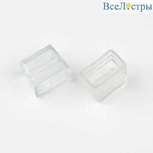 Заглушка для светодиодных лент Uniel UCW-N11 CLEAR 025 POLYBAG UL-00009277