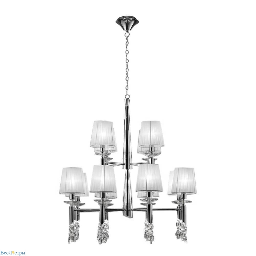 подвесная люстра mantra tiffany 3850
