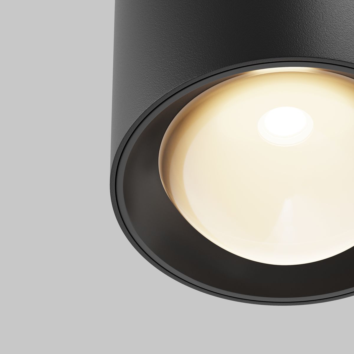 накладной светильник maytoni lens c217cl-15w3k-b