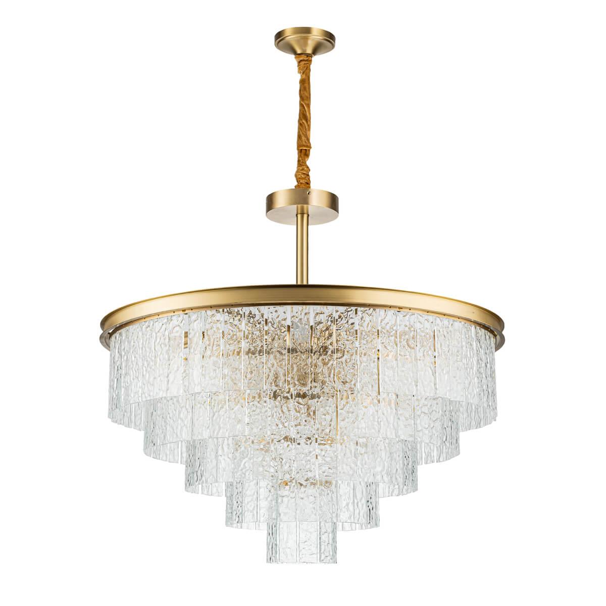 подвесная люстра belfast harland 6308-8 br cl