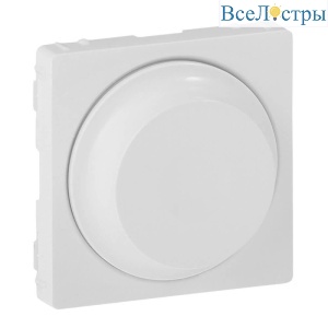 Лицевая панель Legrand Valena Life светорегулятора поворотного белая 754880