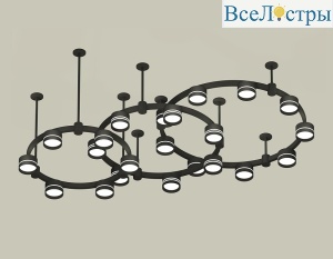 Комплект подвесного светильника Ambrella Light Techno Ring XR92222200 (A9222, A9227, C9233, C9242, C9238, C9232, N8462, N8478)
