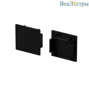 Комплект заглушек для профиля 2522 2шт Maytoni Led Strip ALM-2522-B-EC 642066