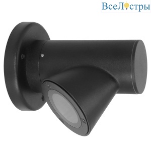 Фасадный светильник Arte Lamp Brooklyn A2063AL-1BK