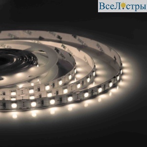 Светодиодная лента Apeyron 24В ПРО 14,4Вт/м smd5050 60д/м IP20 1100Лм/м 5м 3000К 00-308
