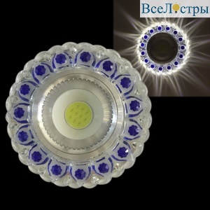 Встраиваемый светильник Reluce 42237-9.0-001PL MR16+LED3W CL/BL