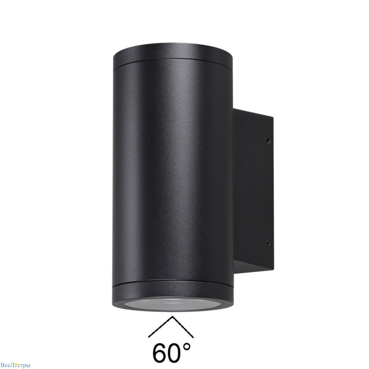 уличный настенный светильник odeon light nature long 7142/24wl