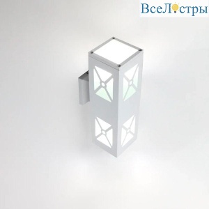 Уличный настенный светильник General Витраж GWL-2E27-M-IP65 662644