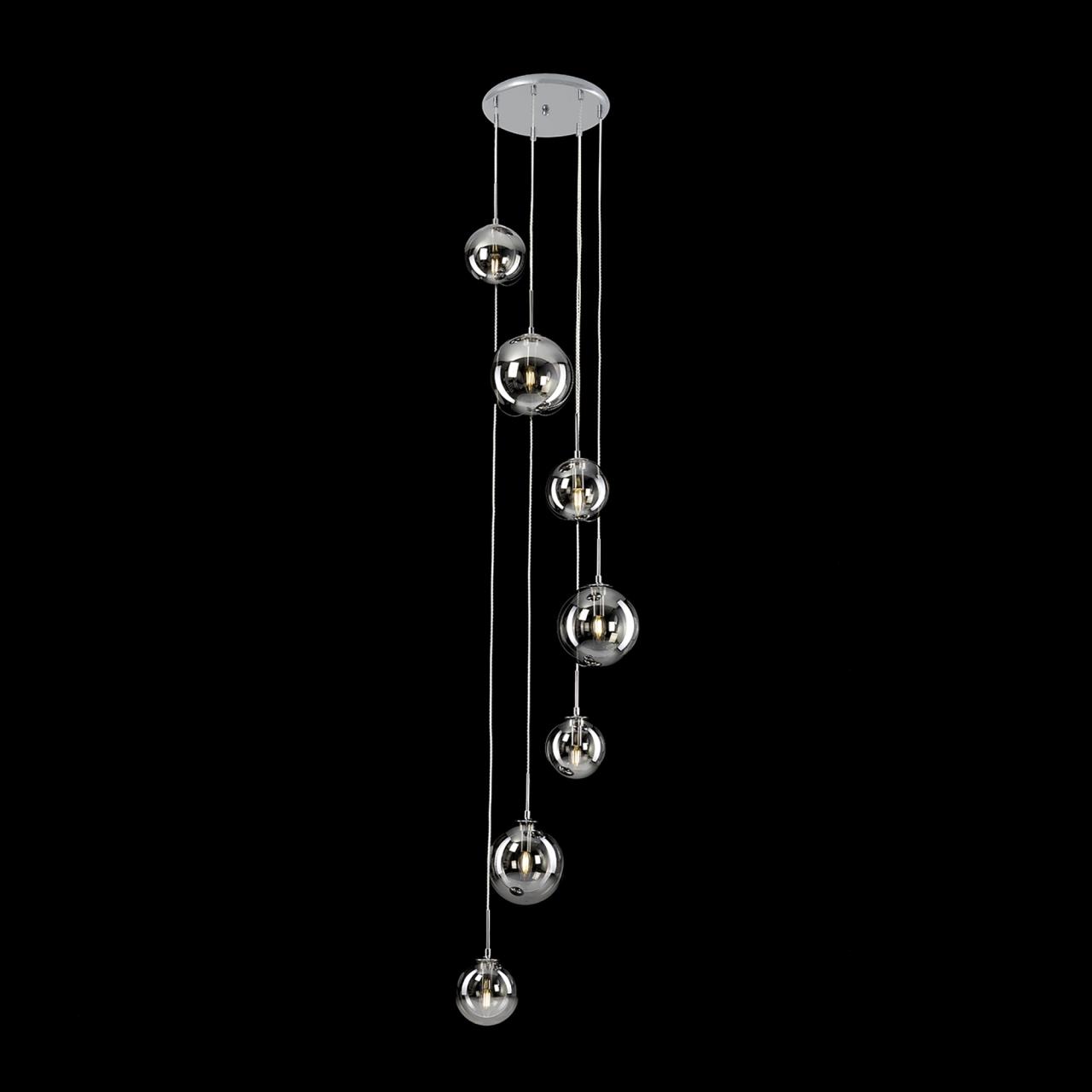 каскадная люстра citilux томми cl102070