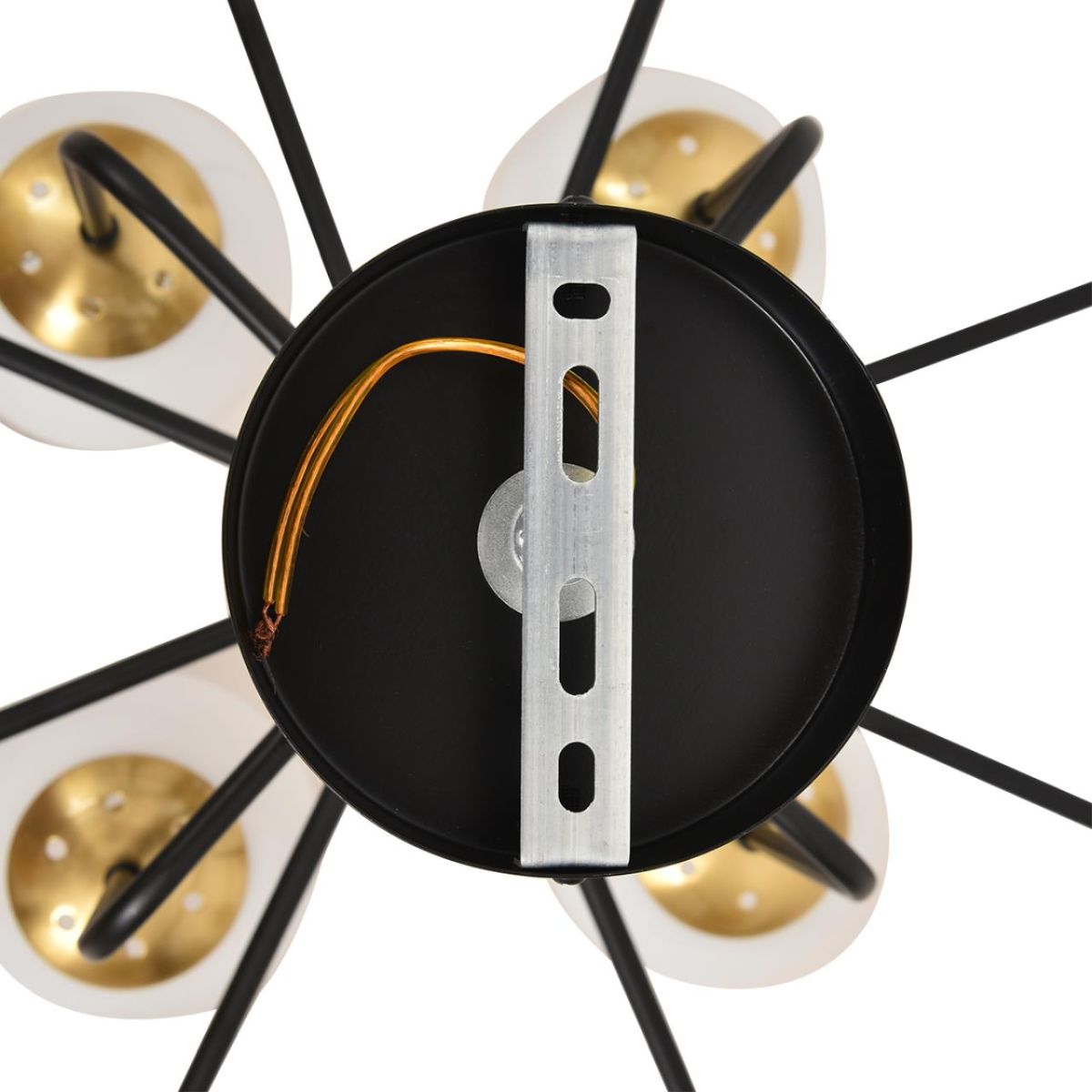 люстра на штанге lumion moderni elrona 8375/12c