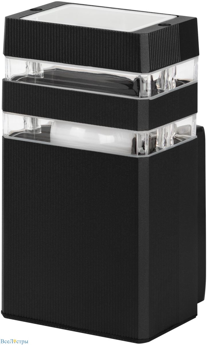 уличный настенный светильник эра астрея gbw-101-bl-0200
