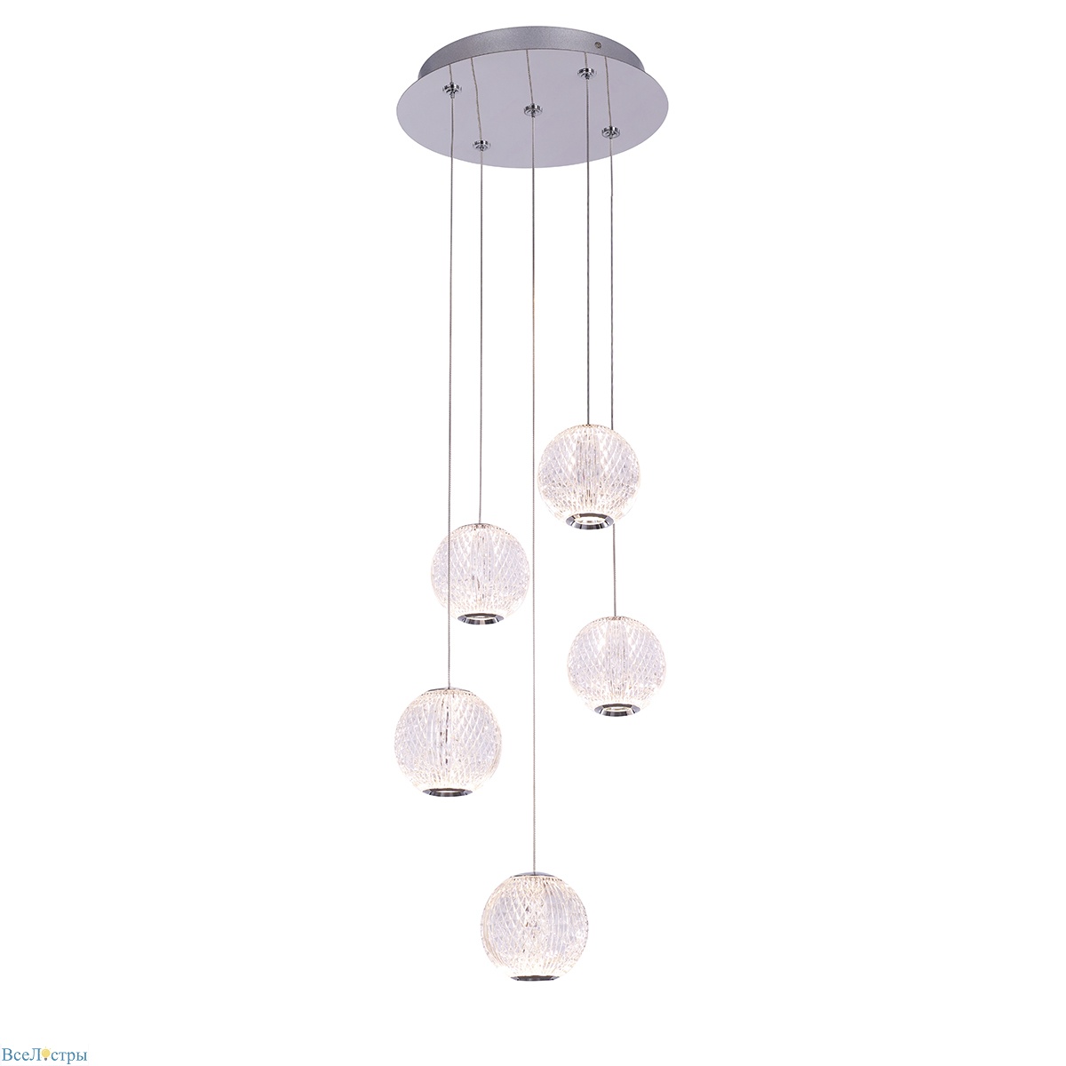 подвесной светильник md20001012-5a chrome